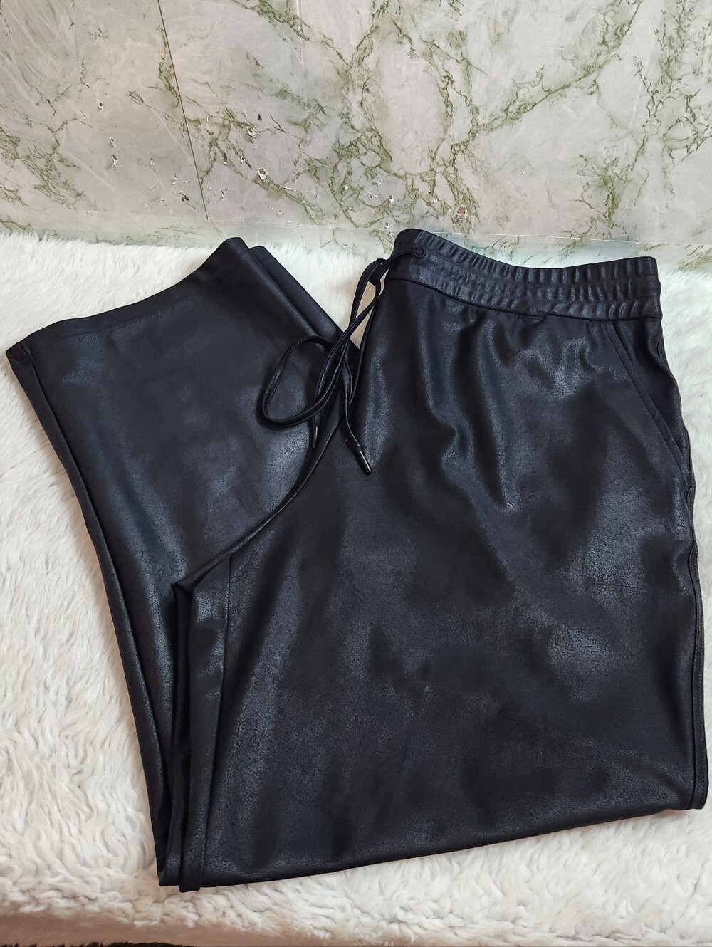 Maison d' Amelie (Paris) Black Pull On Pants